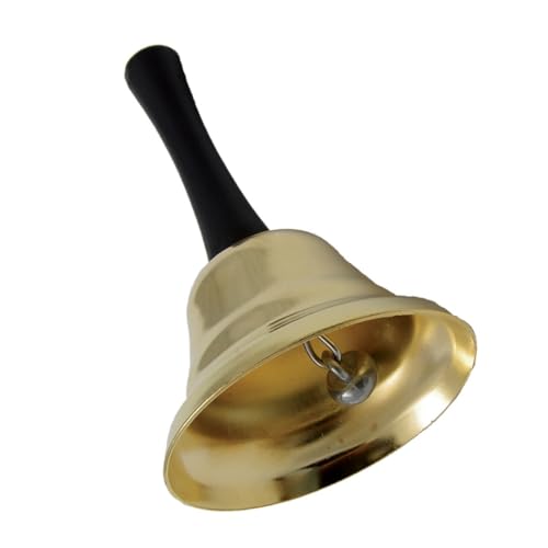 Cloche de Père-Noël dorée PtitClown