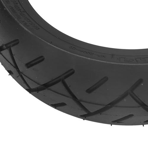 Pneu de Scooter Elétrico, 250x64 Antiderrapante Absorção de Choque de Borracha Pneu Scooter Dianteir