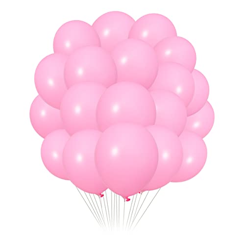 Image of 300 Pack Pink Balloons 12 inch Pink Latex Party Balloon Bulk for Various Party Events Decorations