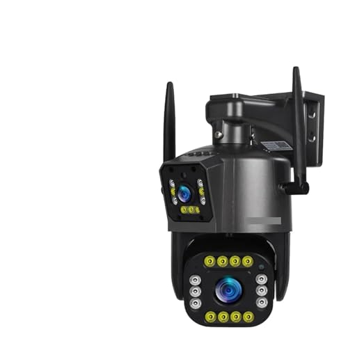 Cámara de seguridad 8K para exterior con zoom 20X y doble pantalla
