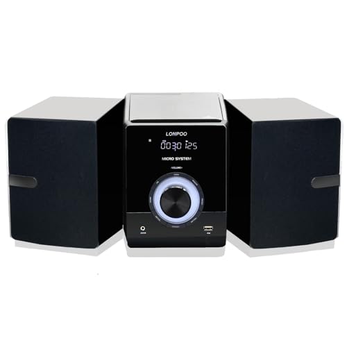 CD�v���[���[ 30W CD�X�e���I�V�X�e���~�j�R���| FM���W�I/Bluetooth/USB/AUX����/�w�b�h�t�H���W���b�N ���{�ꃊ���R��