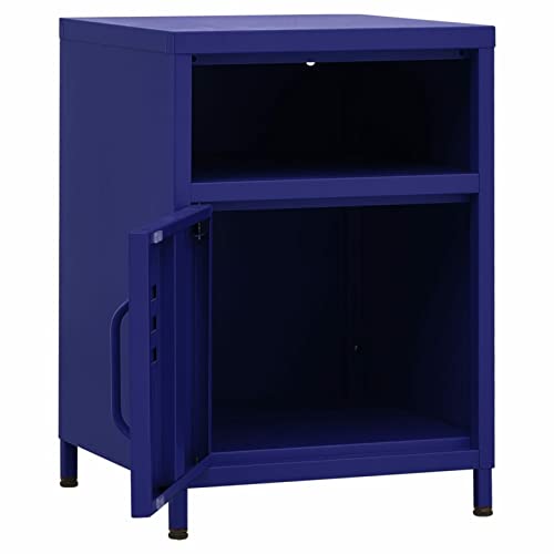 Table d'appoint en acier avec rangement pour optimiser l'espace - 8