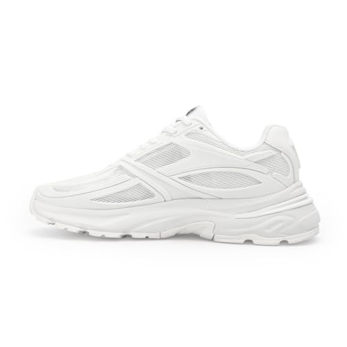 Image of Red Tape Men's Sneakers White Mesh KPU Round Lace-Up Flexible Support