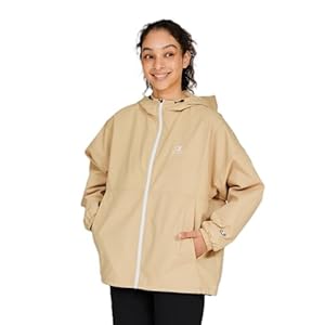 [Champion] アウター 長袖 撥水 防風 ロゴ刺繍 スクリプトロゴ バックラバープリント ジップフーデットジャケット ウィメンズスポーツ CW-BSC01" 