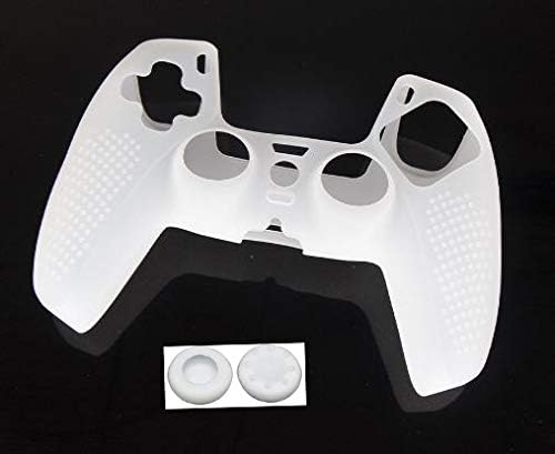 Compatible with PS5 Controller Silicone Cover Case Anti Slip Ultra Grip for Sony Compatible with PlayStation 5 Dual Sense Controller