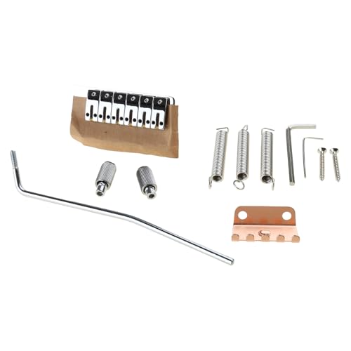 Pont trémolo de guitare électrique 6 cordes pour réparer l'accordage instable