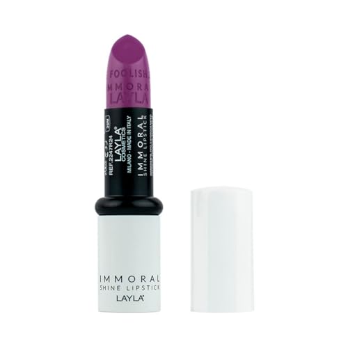 Lipstick Immoral Shine N.18 Laylactic l'excellence d'une texture luxe
