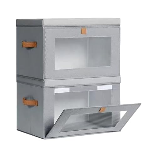 Bac de rangement en tissu Oxford solide de qualité lot de 2 durable