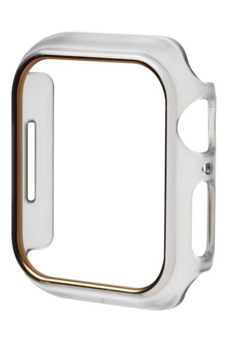 salisty Apple Watch Series 9/8/7(41mm) 専用 Apple Watch クリアカラー ハードフレーム (ゴールド/チャコールブラック)【 サリスティ アップルウォッチ ケース フレーム カバー applewatch 9