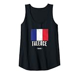 Femme Ville de Talence - France | FR - Drapeau Français - Débardeur