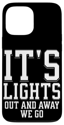 It's Lights Out and Away We Go Race Week���[�^�[�X�|�[�c���[�V���O �X�}�z�P�[�X iPhone 13 Pro Max �p