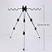 Fishing Rod Rest Fishing Rods Support Sea Fishing Tripod Multi-Function Tripod Poles Holder Telescopic Fishing Rod Stand for Sea Beach Shore Pier Tackle.