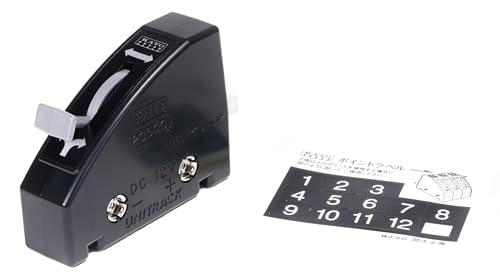 Commande d'aiguillage Kato K24-840BK Noir pour Éviter les Déraillements de Trains