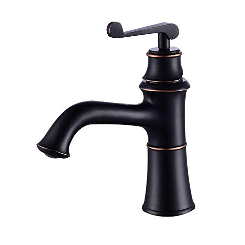 Robinets de bassin en laiton durable FANDIAO au design architectural minimaliste