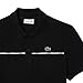 Lacoste Men's Regular Fit Logo Trim L.12.12 Polo Shirt, Black, Large