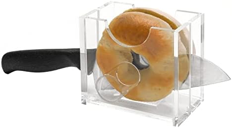 Bagel Cutter for Jewish Holidays, Happy Hanukkah Gifts for Women or Men - Roshashana, Chanukah, Passover - Acrylic Slicer