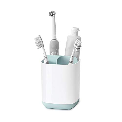 Preisvergleich Produktbild Multifunktions-Aufbewahrungsbox, Toilettenartikel-Aufbewahrungsbox, praktische Desktop-Stifthalterdekoration, abnehmbare, rutschfeste Basis, pflegeleicht, ABS + PP + TPR, für den Haushalt, 3,7 * 3,7 *
