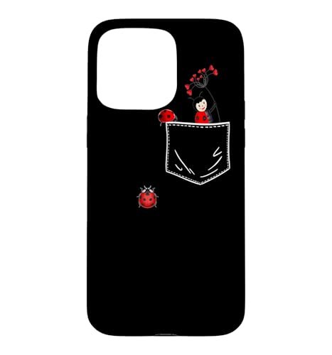�Ă�Ƃ��� In The Pocket Love Ladybugs �X�}�z�P�[�X iPhone 15 Pro Max �p