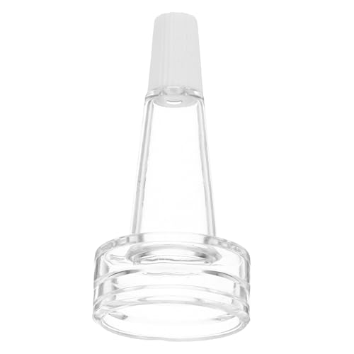 SEWACC - SEWACC 20pcs Ampoule Dispenser Dropper Caps, 1. 57 X 0. 78 Inches Clear Soft Tube Vial Bottle Tip Caps for Laboratory Use