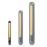 Barras luminosas de pesca, paquete de 50 luces de punta de caña, marcadores flotantes ligeros en la oscuridad, aparejos terminales de visibilidad nocturna para pesca al aire libre, ideal para pesca en