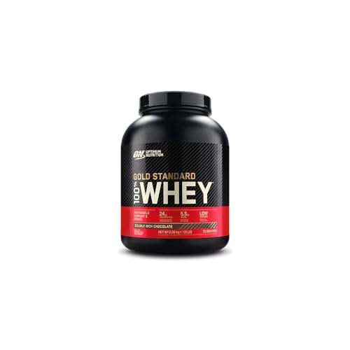 Optimum Nutrition Gold Standard 100% Whey, Double Rich Chocolate - 2263g