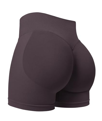 Short de gym sans coutures ZAAYO gainant taille haute contre les frottements en taille S