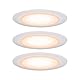 Paulmann 999.42 Premium Einbauleuchten-Set LED Suon WarmDim 2000-2700K 3x6,5W 230 V Satiniert