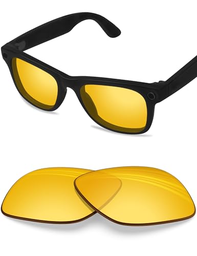 Image of BLAZERBUCK Photochromic Replacement Lenses Compatible with Ray-Ban Meta Wayfarer RW4006 | RW4012 (Gen 2) 50mm Smart Glasses
