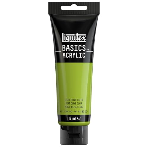 BASICS LIQUITEX 118ML LIGHT OLIVE GREEN ACRYLIC INK