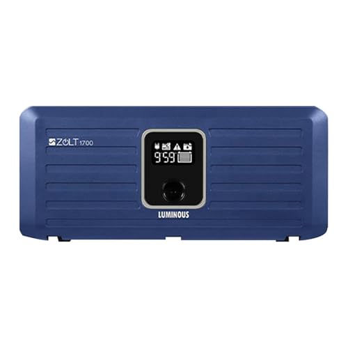 Luminous Zolt 1700 Pure Sine Wave Inverter Ideal for Home,Office & Shops | 1500VA Inverter | Reliable Power Backup | High Performance| Smart Display | Easy Installation | 36 Months Warranty preview 1