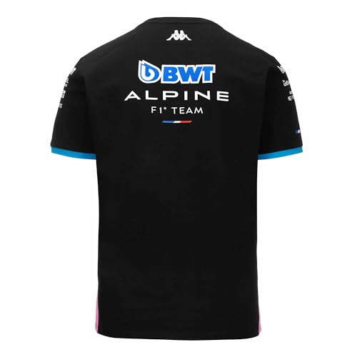T-Shirt Alpine F1 Kappa en coton respirant pour jeune supporter