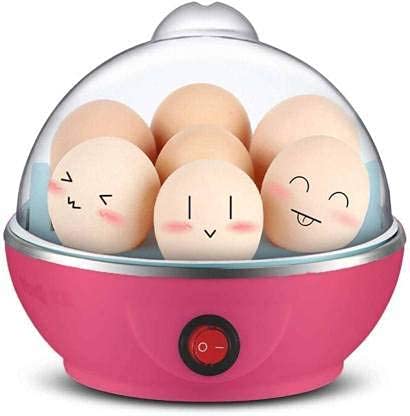 Fabusnap Egg Boiler Electric Automatic Off 7 Egg Poacher for Steaming, Cooking Also Boiling and Frying, Multi Colour