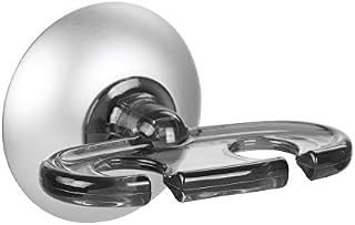 iDesign Metro Plastic Ultra Power Lock Suction Toothbrush Holder for Mirror, Shower, Master
