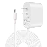 Wefomey 12V 2A Power Supply Adapter, UL-Listed, 120V AC to 12V DC Adapter Transformer, 12 Volt 2 Amp 24W Wall Charger for LED Strip Lights, Security Camera, Output 12V DC, 5.5x2.1mm US Plug (White)