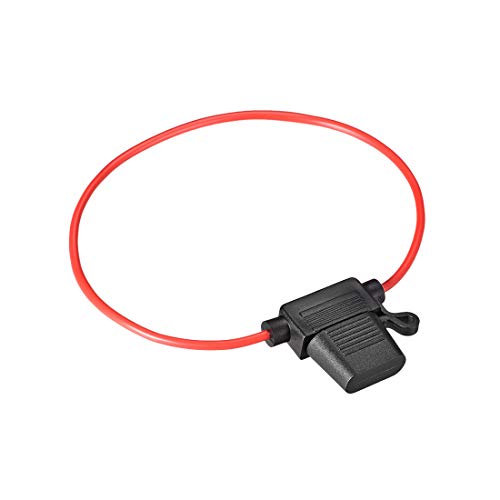 Uxcell Fuse Holder In-Line 16Awg Waterproof Fuse Holder Black For Atc/Ato Fuse #TOP15
