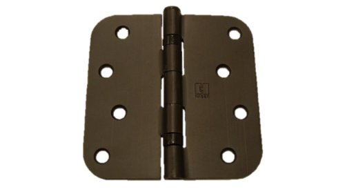 (Pack of 2) 4 inch Oil Rubbed Bronze Ball Bearing Door Hinges