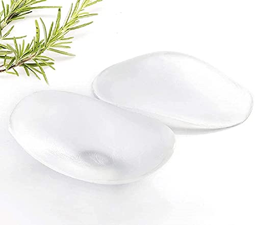 Image of Silicone Shoulder Pads for Womens Clothing, Anti-Slip Shoulder Push-Up Pads Invisible Breathable Shoulder Enhancer Reusable Mothers Day Gift, 1 Pairs Transparent - Large