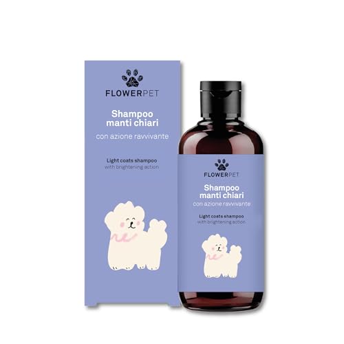 Champu Perros Pelo Blanco Artero Marca FLOWER PET