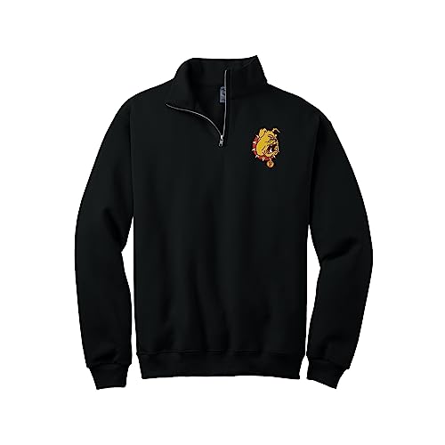 Sorority Letters Shop Ferris State University Bulldogs Quarter Zip Sweatshirt