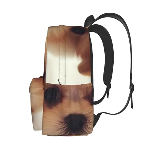 Travel Backpack for Women Men Cutest Dog Puppy Casual Daypack Large Capacity Nurse Bag3