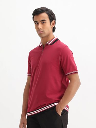 Image of Rare Rabbit Regular fit Plain Polo