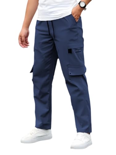 Image of Track Pants for Men || Men Track Pants || Men Stylish Track Pant || Cargo Track Pant for Men || Track Pant with Multiple Pockets