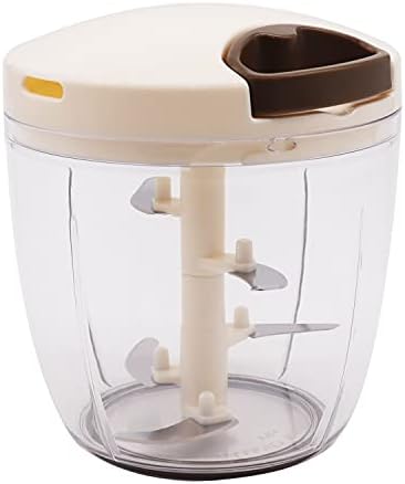 Bunbun Chopper Super 5 BBC-24BR, K & A Chopper, Dishwasher-safe, Enhanced Edition, 2.5x, 30.4 fl oz (900 ml), Washable Lid, Tritan, Brown