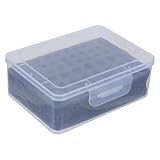 Organisateur de piles : ce boîtier de rangement est conçu pour les piles aa et aaa, permettant une organisation et une récupération faciles grâce à des emplacements dédiés pour les deux tailles de piles