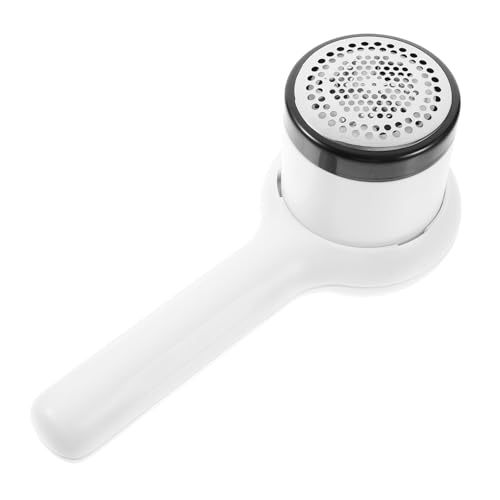 FOYTOKI 1個 毛玉トリマー 衣類用リムーバー 毛剃り機 ペットの毛用リントローラー カーペット用犬用 器 ファブリックトリマー ドライヤーベントクリーナーキット 猫の毛抜き 白い