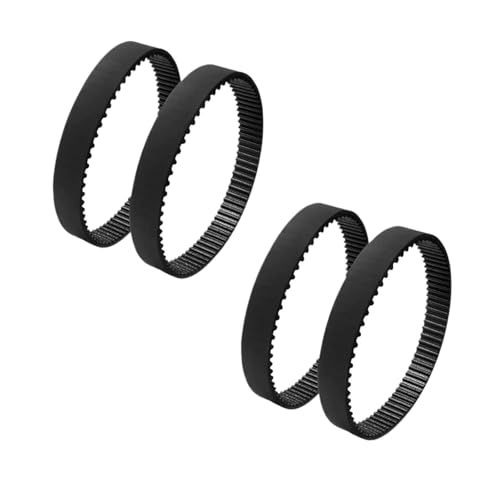 Correas de aspiradora compatible con Dyson DC25 dentadas paquete de recambio de 4 unidades
