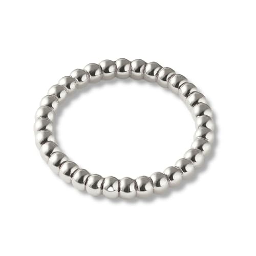 [mico.lor] XeX O (427) {[ȉ~^Cv 3mm W w fB[X Y Ԃ silver Vo[ T[WJXeX 316L F 4
