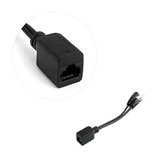 100PCS Cable Passive Power Over Ethernet Adapter Cable Splitter RJ45 Injector Power Supply Module miniatura 5