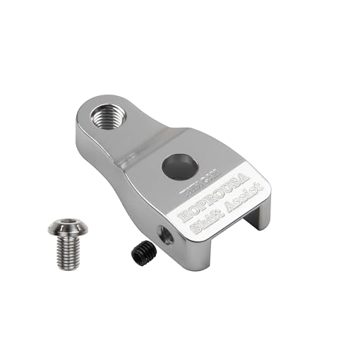 Image of EZ-Shift Easy Find Neutral Assistance for All HD Before 2017 Twin Cam Models Neutral Gear Shifter Assist Touring Dyna Softail (Sliver)