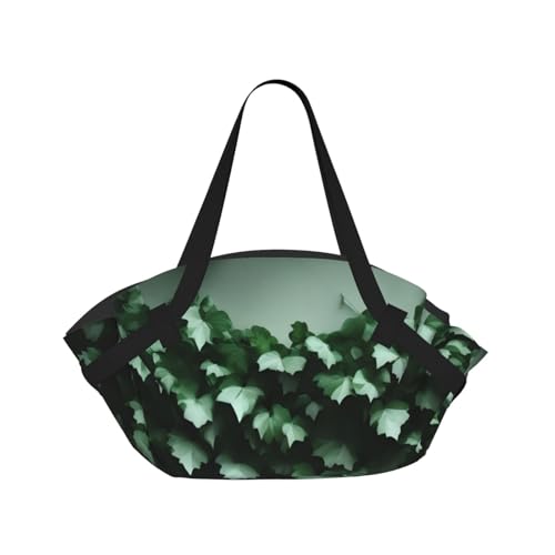 Sac de camping pliable spacieux Green Creeper pour éviter les bagages lourds